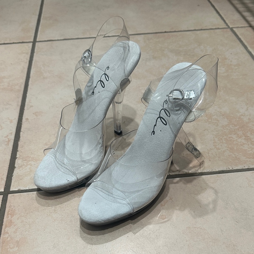 Ellie Transparent Women's Heels